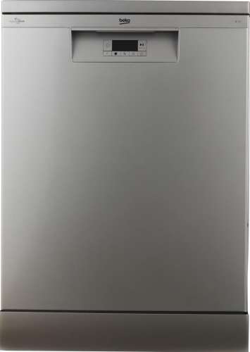 Посудомоечная машина Beko BDFN15421S,  полноразмерная, напольная, 59.8см, загрузка 14 комплектов, серебристая [7633208377]